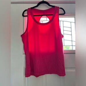 Athleta Pink Racerback Tank